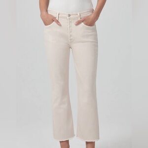 Citizens of Humanity Isola Mid Rise Cropped Boot Jeans 27